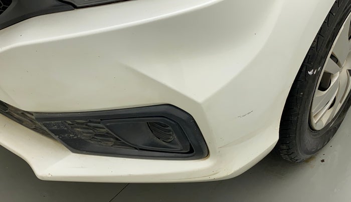 2018 Honda Amaze 1.2L I-VTEC S, Petrol, Manual, 96,426 km, Front bumper - Minor scratches