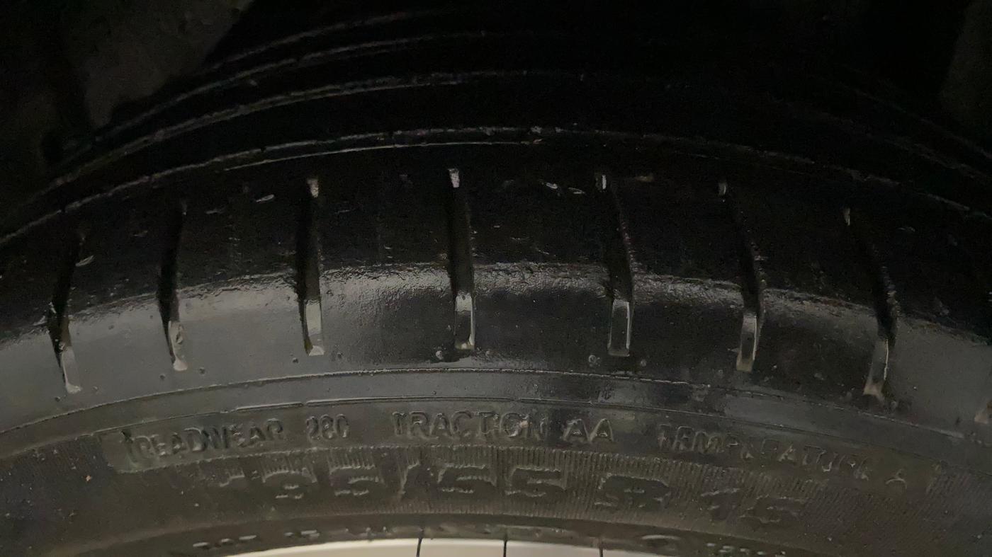 2021 Ford Figo Aspire TITANIUM PLUS 1.2 PETROL, Petrol, Manual, 64,732 km, Left Rear Tyre Tread