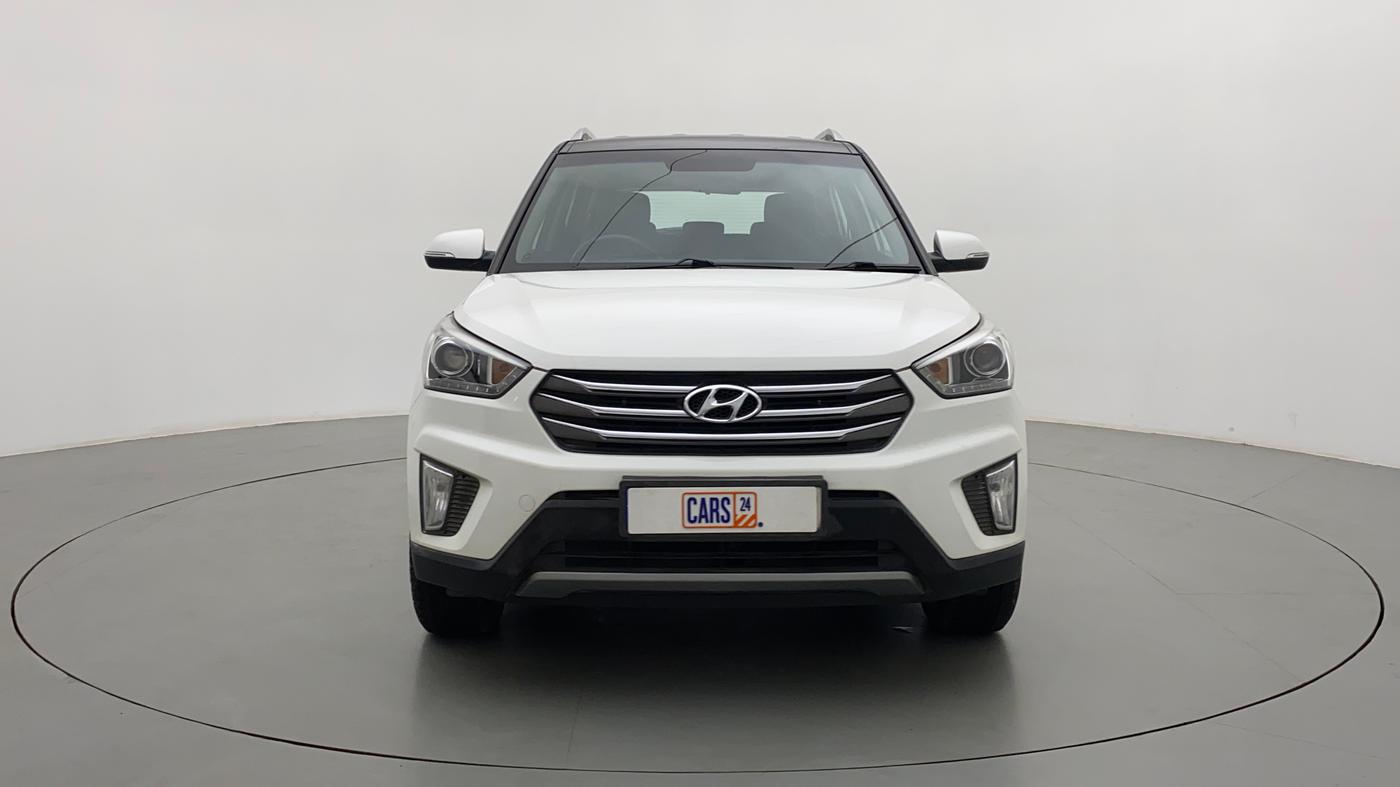 2016 Hyundai Creta SX PLUS AT 1.6 PETROL, Petrol, Automatic, 80,099 km, Front