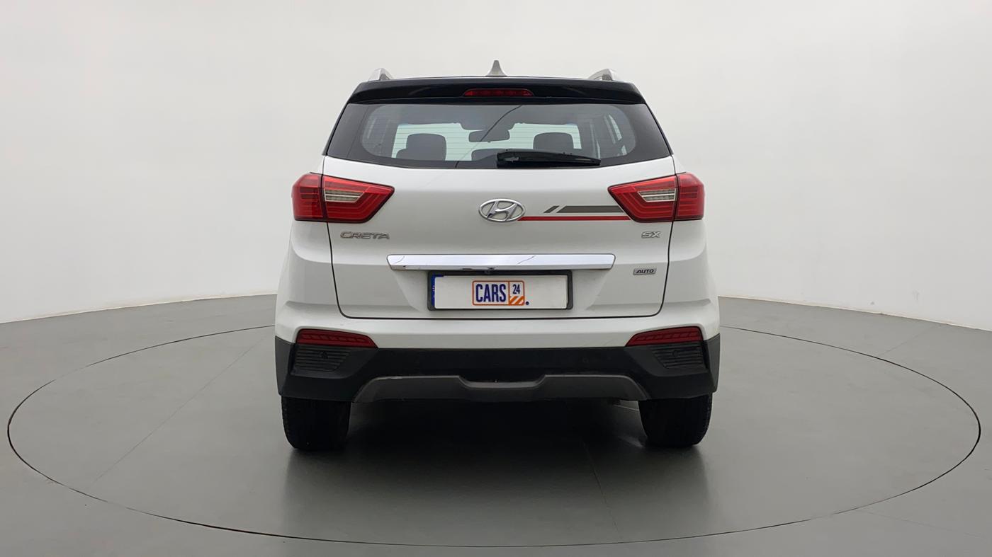 2016 Hyundai Creta SX PLUS AT 1.6 PETROL, Petrol, Automatic, 80,099 km, Back/Rear