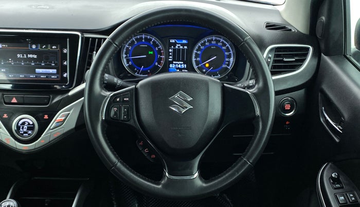 2017 Maruti Baleno ALPHA 1.2 K12, Petrol, Manual, 33,733 km, Steering Wheel Close Up