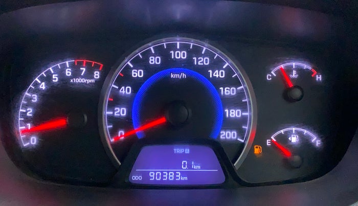 2015 Hyundai Grand i10 MAGNA 1.2 KAPPA VTVT, Petrol, Manual, 90,383 km, Odometer Image