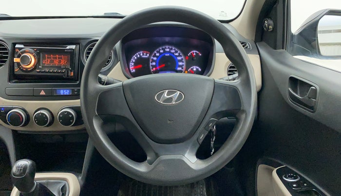 2015 Hyundai Grand i10 MAGNA 1.2 KAPPA VTVT, Petrol, Manual, 90,383 km, Steering Wheel Close Up