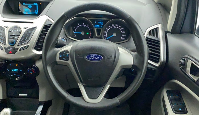 2016 Ford Ecosport TITANIUM 1.5L PETROL, Petrol, Manual, 63,498 km, Steering Wheel Close Up