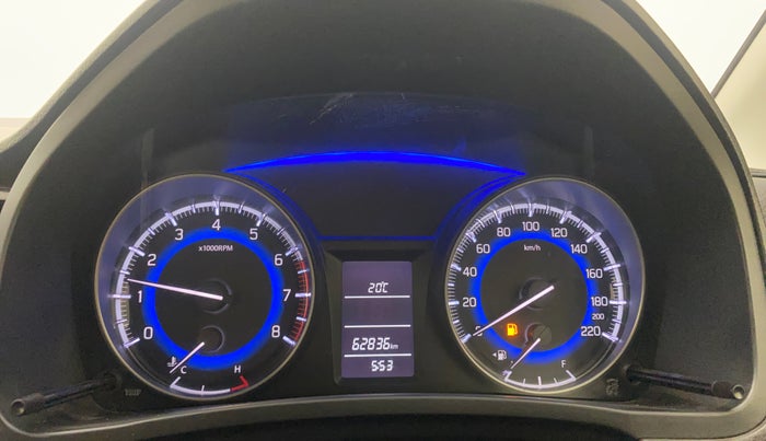 2020 Maruti Baleno DELTA PETROL 1.2, Petrol, Manual, 62,778 km, Odometer Image