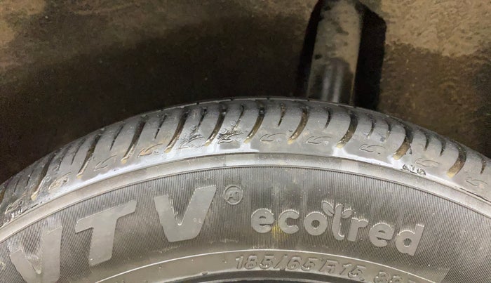 2020 Maruti Baleno DELTA PETROL 1.2, Petrol, Manual, 62,778 km, Left Rear Tyre Tread