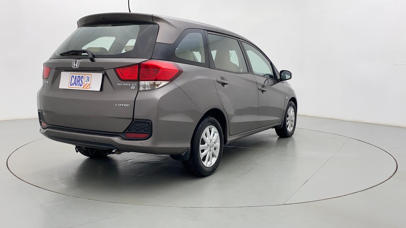 2014 Honda Mobilio 1.5 V I DTEC, Diesel, Manual, 1,06,167 km, Right Back Diagonal (45- Degree) View