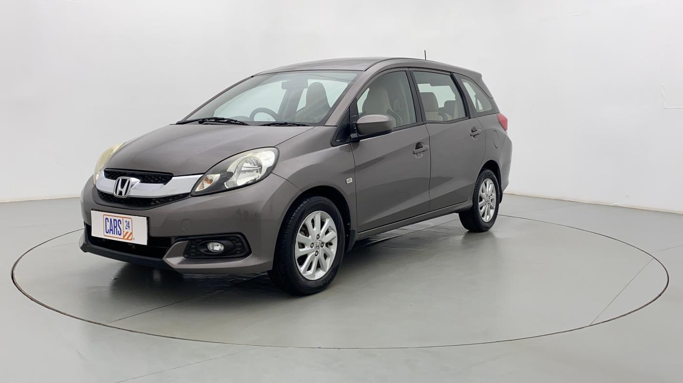 2014 Honda Mobilio 1.5 V I DTEC, Diesel, Manual, 1,06,167 km, Left Front Diagonal (45- Degree) View
