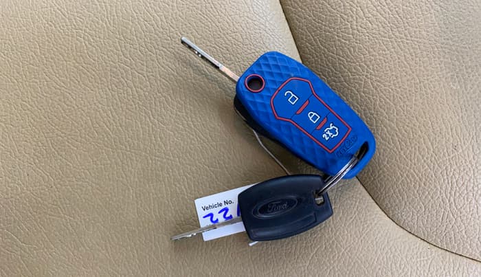 2018 Ford Figo Aspire TITANIUM 1.2 PETROL, Petrol, Manual, 50,325 km, Key Close Up