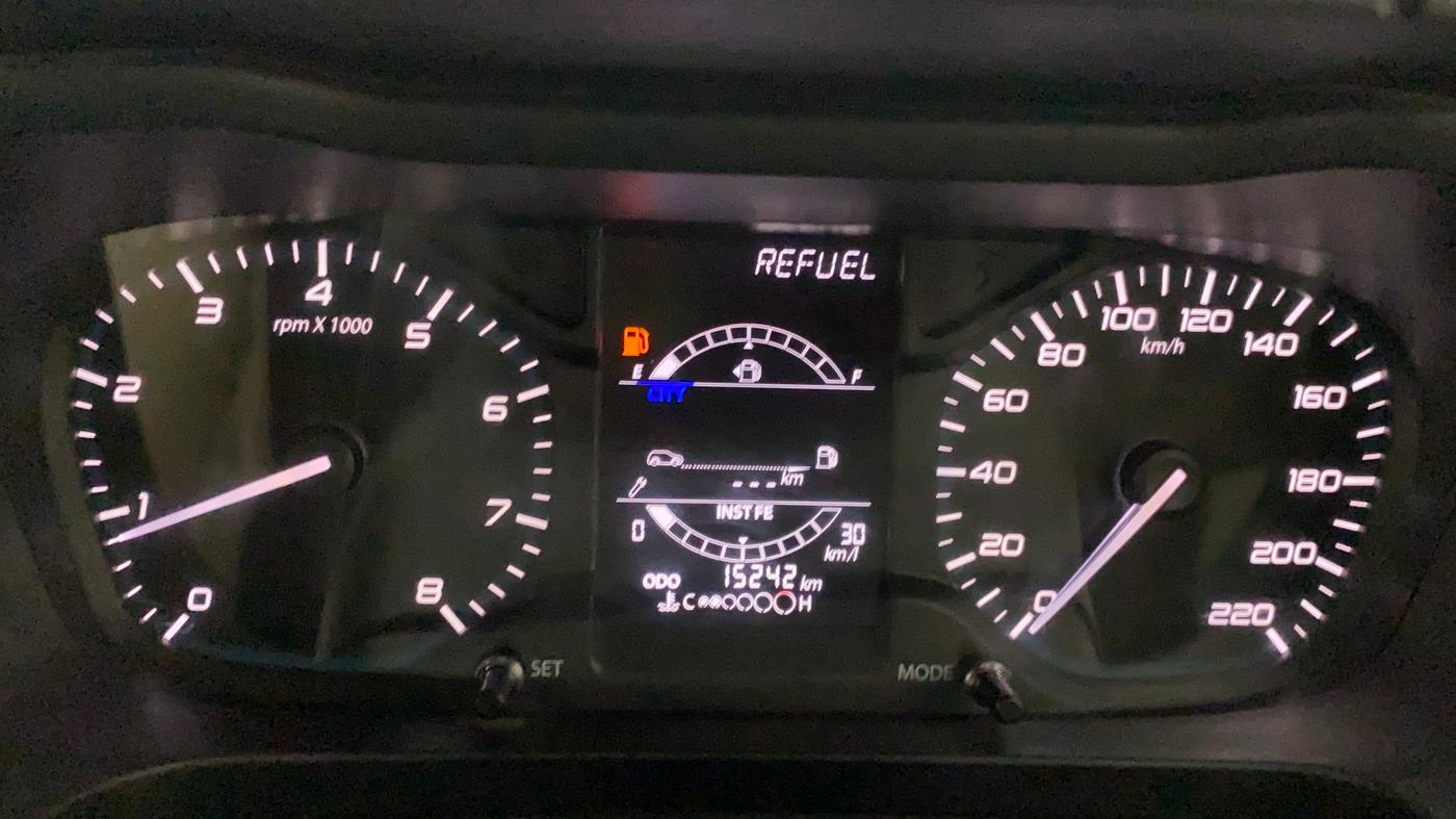 2021 Tata ALTROZ XT I-TURBO PETROL, Petrol, Manual, 15,242 km, Odometer Image