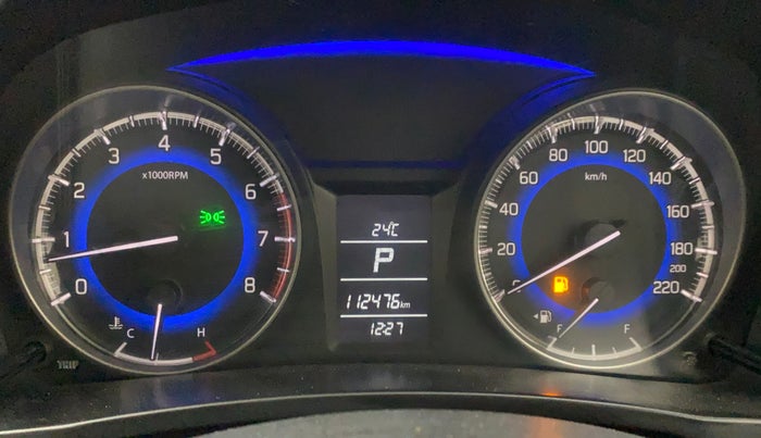 2016 Maruti Baleno DELTA CVT PETROL 1.2, Petrol, Automatic, 1,12,475 km, Odometer Image