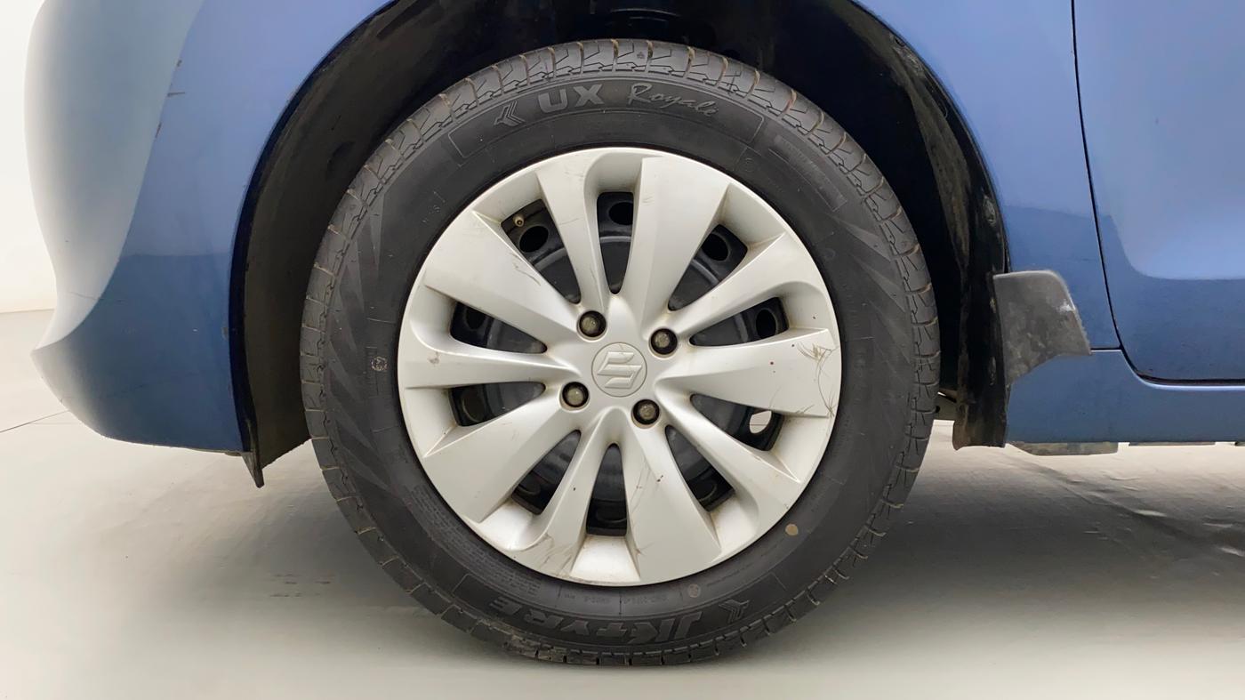 2016 Maruti Baleno DELTA CVT PETROL 1.2, Petrol, Automatic, 1,12,475 km, Left Front Wheel