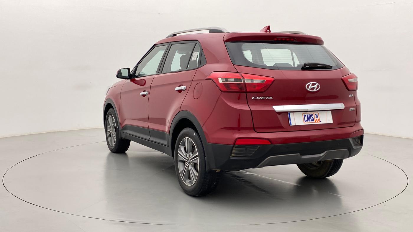 2017 Hyundai Creta 1.6 SX PLUS AUTO PETROL, Petrol, Automatic, 41,460 km, Left Back Diagonal