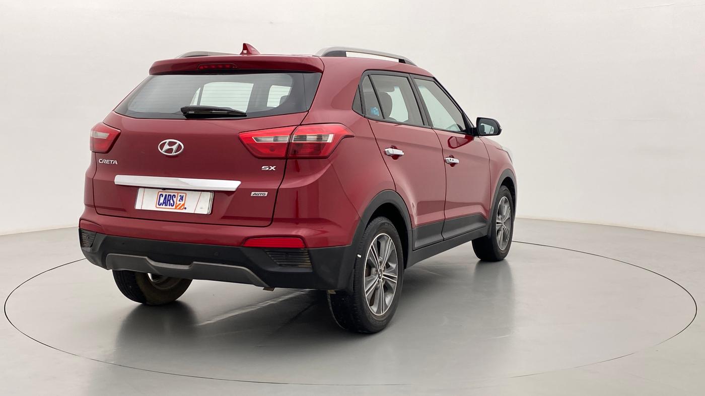 2017 Hyundai Creta 1.6 SX PLUS AUTO PETROL, Petrol, Automatic, 41,460 km, Right Back Diagonal