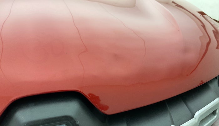 2018 Renault Kwid RXT 1.0 (O), Petrol, Manual, 28,660 km, Bonnet (hood) - Slightly dented