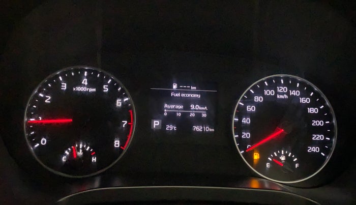 2021 KIA SELTOS HTX IVT 1.5 PETROL, Petrol, Automatic, 76,162 km, Odometer Image