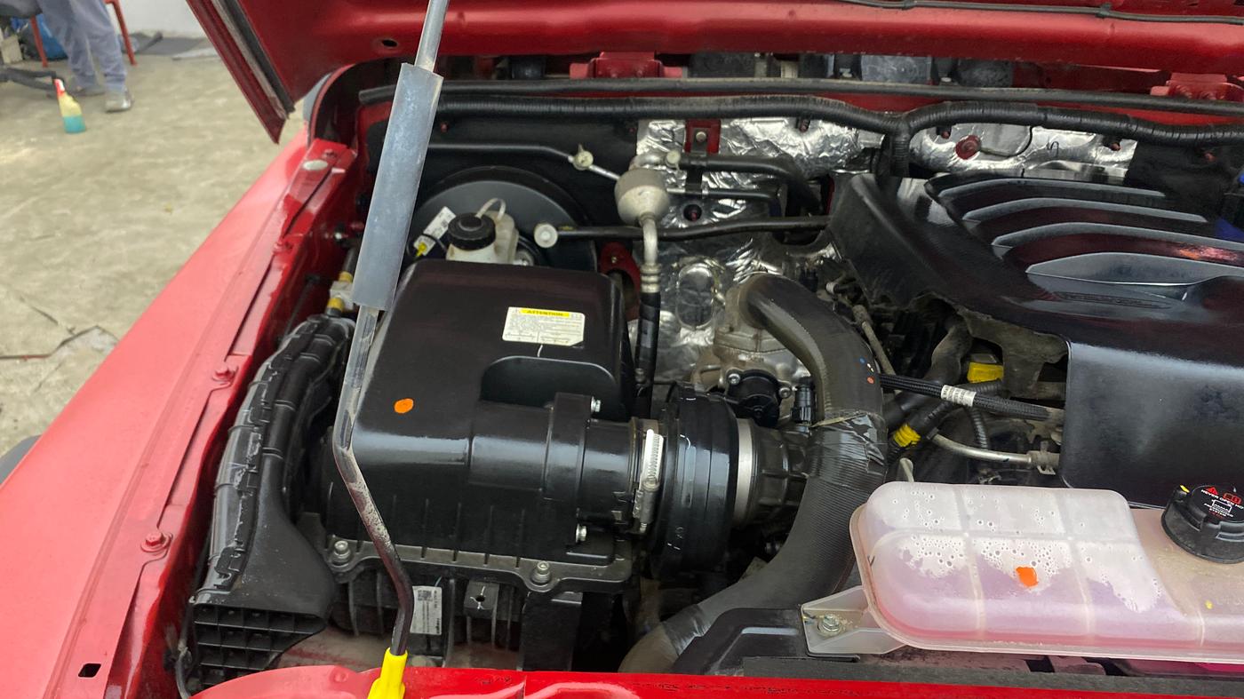2022 Mahindra Thar LX PETROL HT 4WD AT, Petrol, Automatic, 40,994 km, Engine View - Right