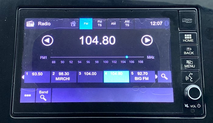 2018 Honda City VX MT PETROL, Petrol, Manual, 14,729 km, Infotainment System