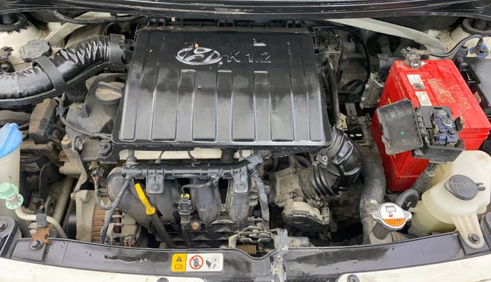 2014 Hyundai Grand i10 ASTA (O) 1.2 KAPPA VTVT, Petrol, Manual, 37,470 km, Engine View