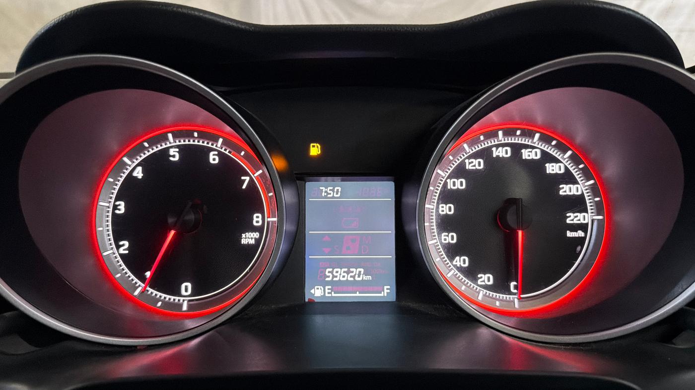 2022 Maruti Swift VXI, Petrol, Manual, 59,606 km, Odometer Image