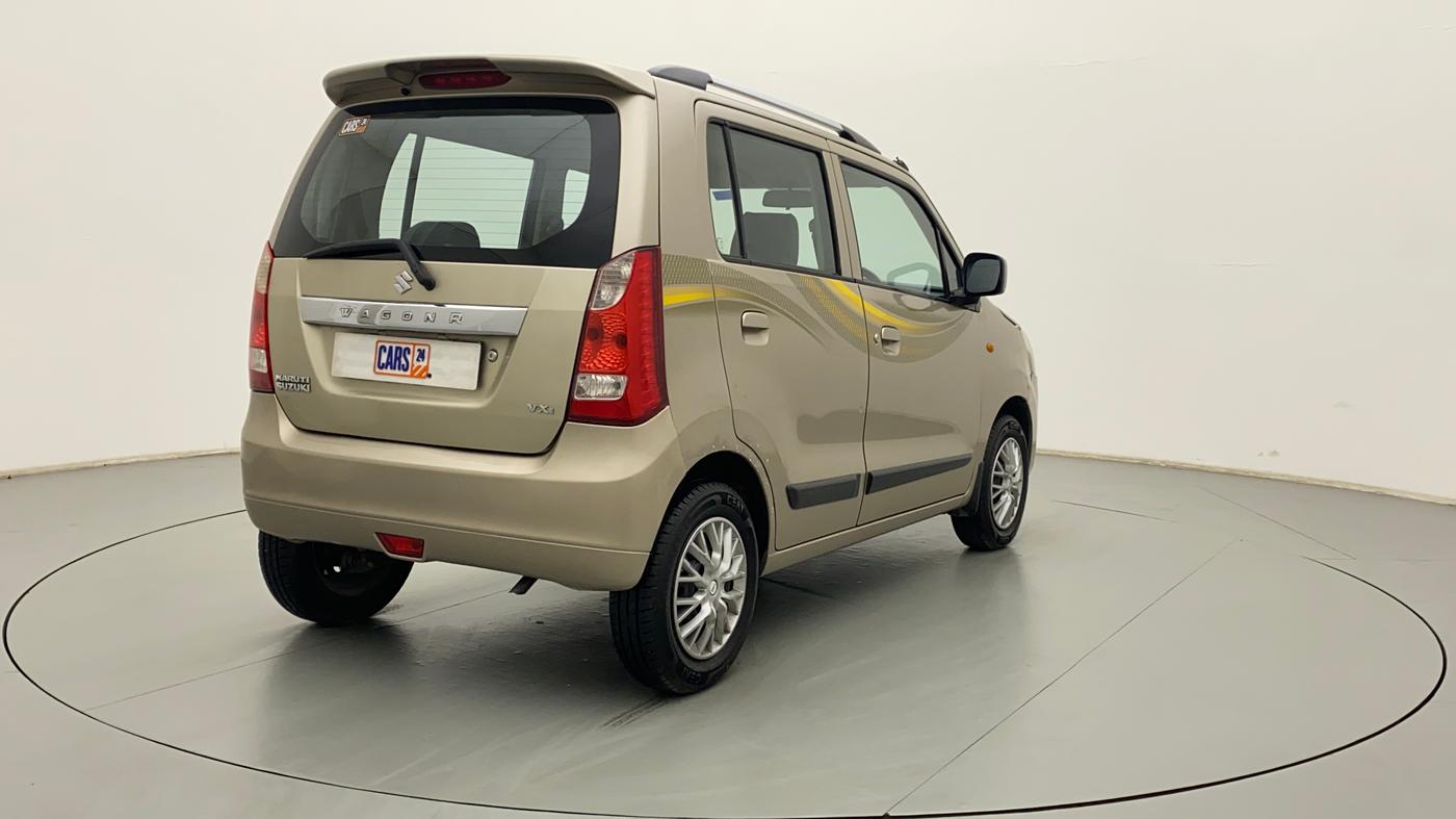 2013 Maruti Wagon R 1.0 VXI, Petrol, Manual, 43,966 km, Right Back Diagonal