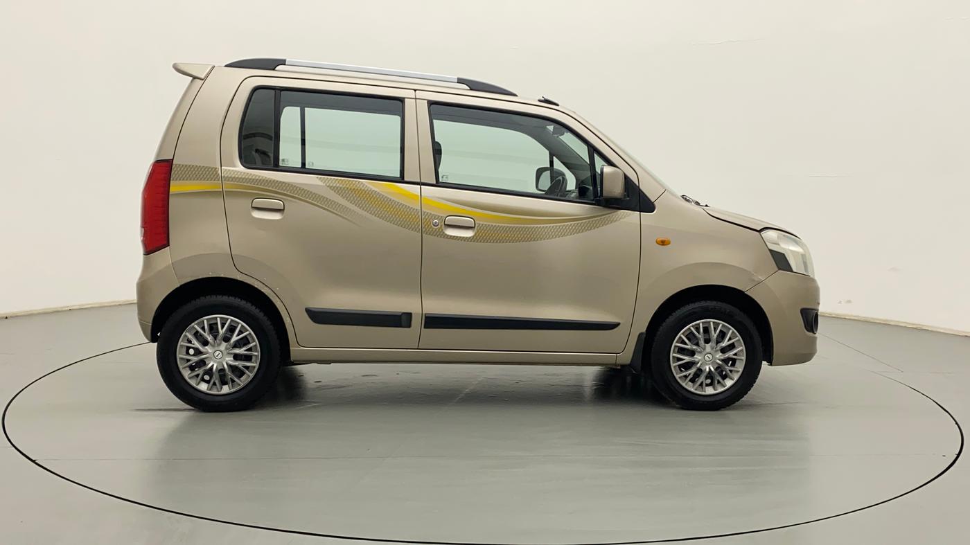 2013 Maruti Wagon R 1.0 VXI, Petrol, Manual, 43,966 km, Right Side View