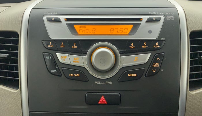 2013 Maruti Wagon R 1.0 VXI, Petrol, Manual, 43,966 km, Infotainment System