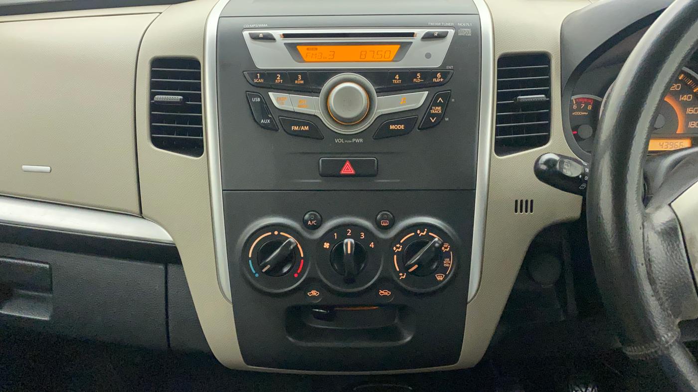 2013 Maruti Wagon R 1.0 VXI, Petrol, Manual, 43,966 km, Air Conditioner