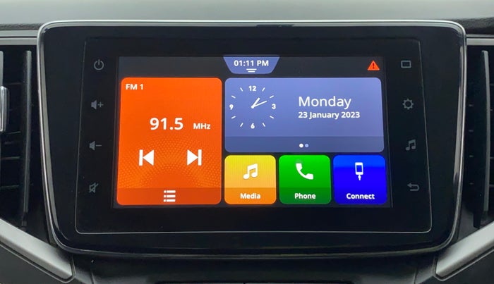 2019 Maruti Baleno ZETA PETROL 1.2, CNG, Manual, 72,555 km, Infotainment System