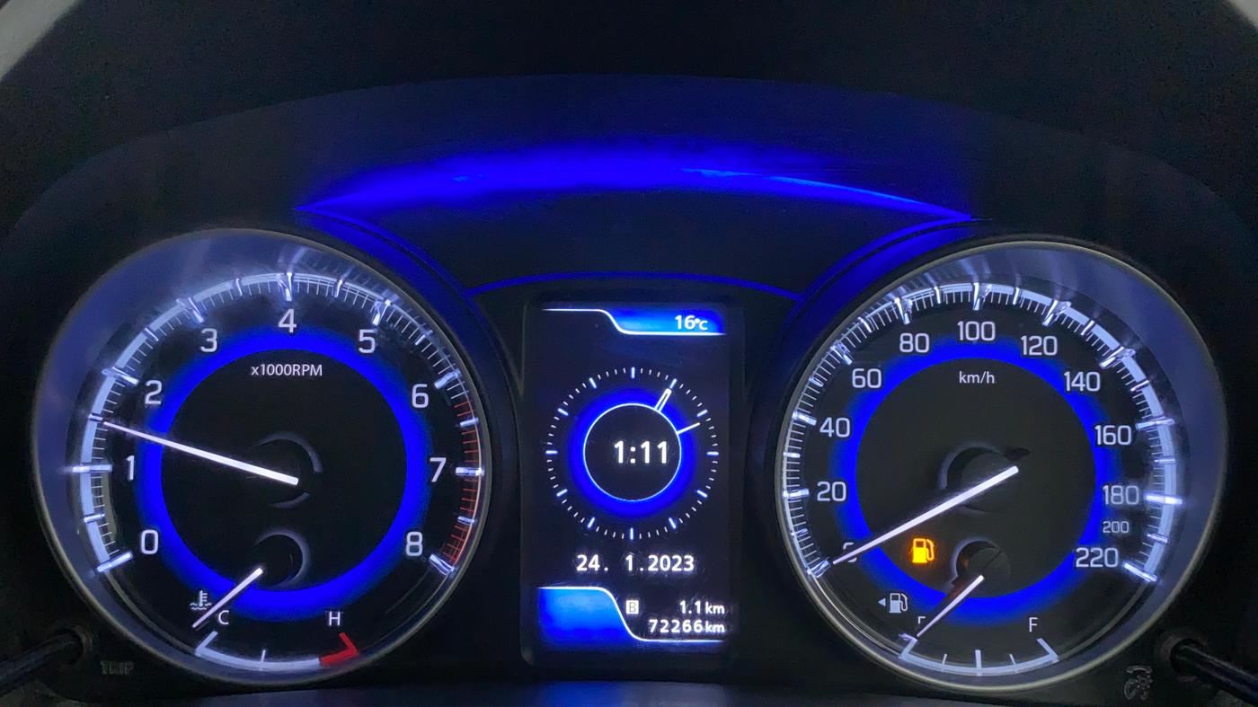 2019 Maruti Baleno ZETA PETROL 1.2, CNG, Manual, 72,555 km, Odometer Image