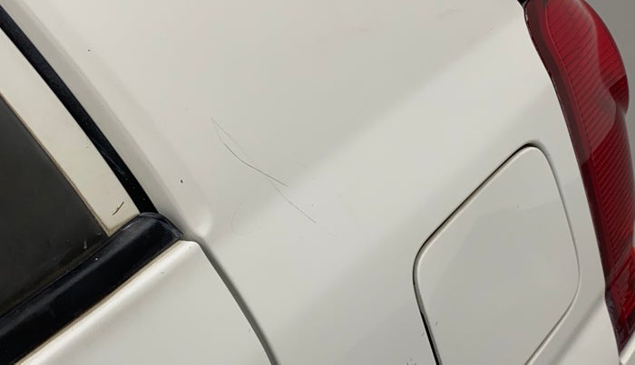 2012 Maruti Alto K10 VXI, Petrol, Manual, 45,781 km, Left quarter panel - Minor scratches