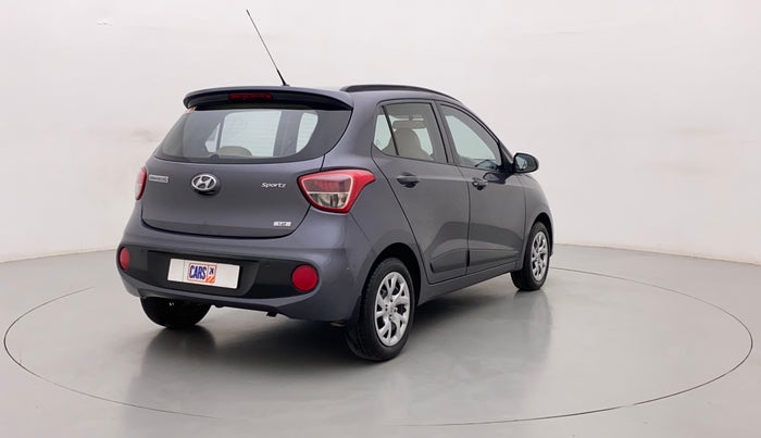 2019 Hyundai Grand i10 SPORTZ 1.2 KAPPA VTVT, Petrol, Manual, 26,227 km, Right Back Diagonal