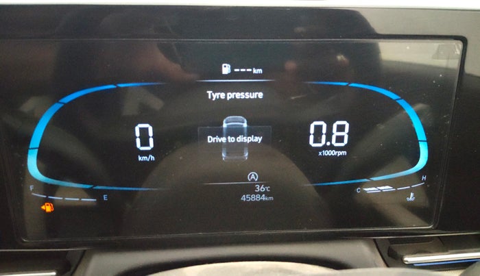 2023 Hyundai Verna SX 1.5 l MPI, Petrol, Manual, 45,949 km, Odometer Image