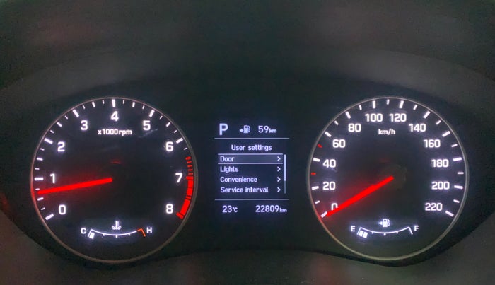 2019 Hyundai Elite i20 ASTA (O) CVT, Petrol, Automatic, 22,808 km, Odometer Image