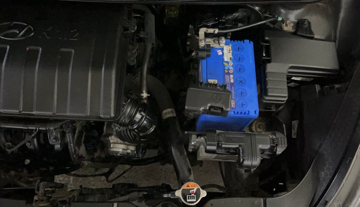 2021 Hyundai AURA S 1.2 AMT, Petrol, Automatic, 37,990 km, Engine View - Left