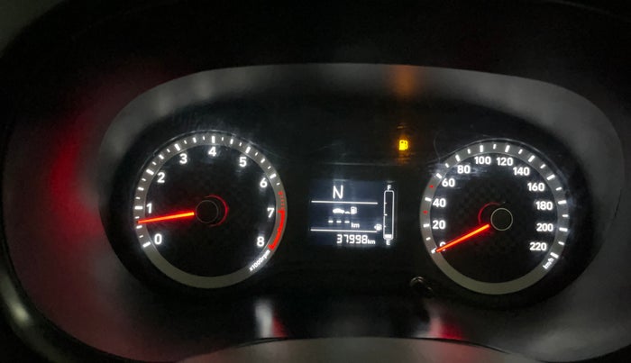 2021 Hyundai AURA S 1.2 AMT, Petrol, Automatic, 37,990 km, Odometer Image