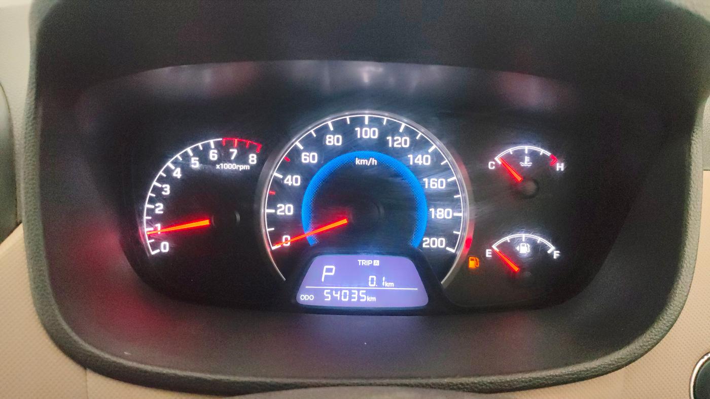 2016 Hyundai Grand i10 ASTA AT 1.2 KAPPA VTVT, Petrol, Automatic, 54,072 km, Odometer Image