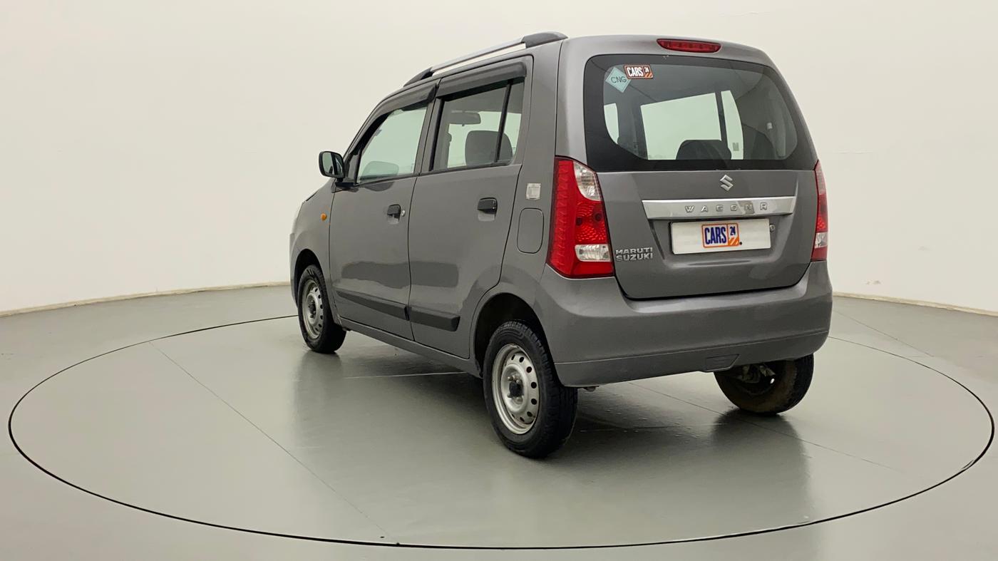 2018 Maruti Wagon R 1.0 LXI CNG, CNG, Manual, 25,595 km, Left Back Diagonal