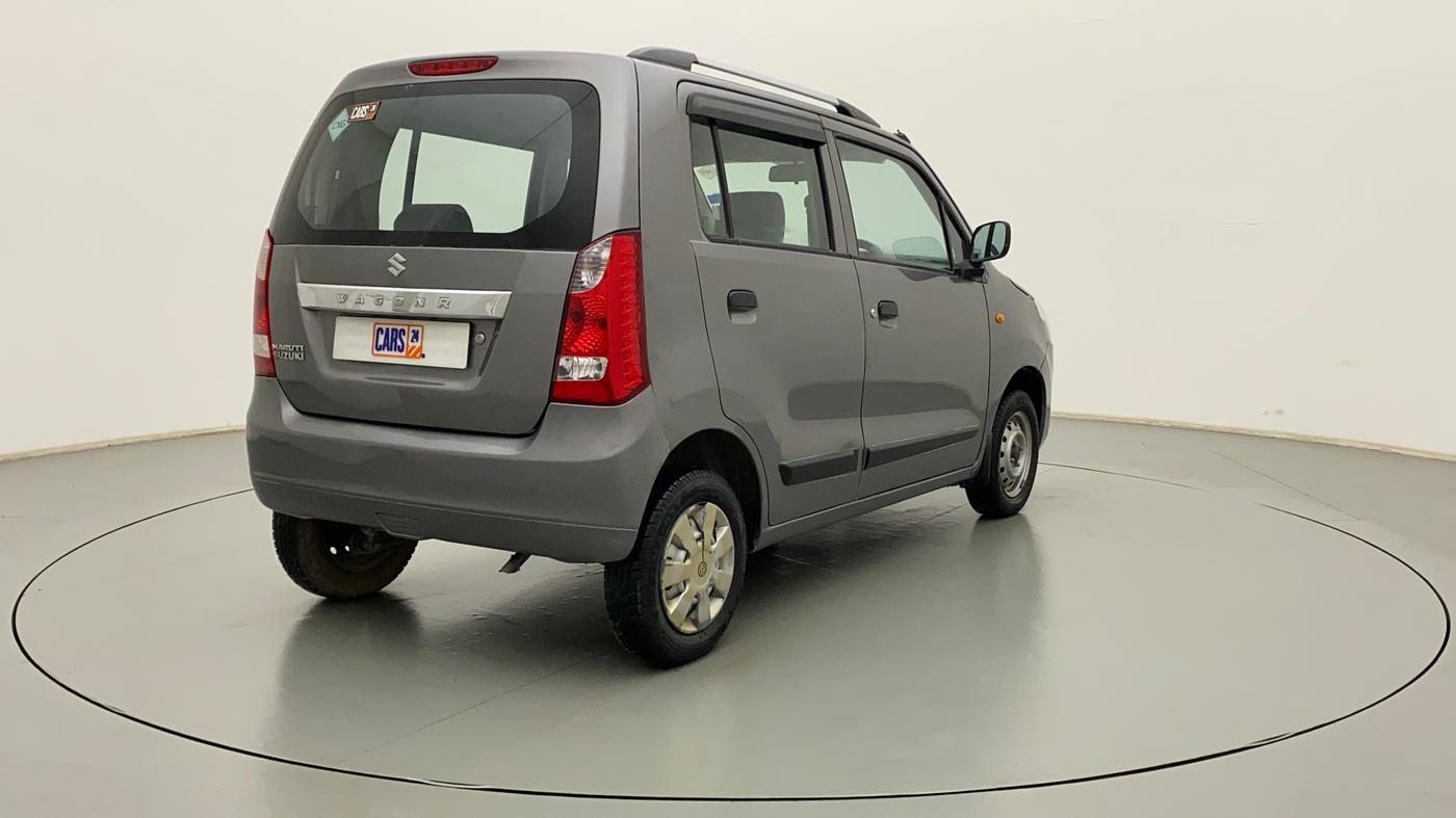 2018 Maruti Wagon R 1.0 LXI CNG, CNG, Manual, 25,595 km, Right Back Diagonal