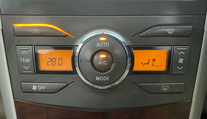2011 Toyota Corolla Altis VL AT PETROL, Petrol, Automatic, 89,266 km, Automatic Climate Control
