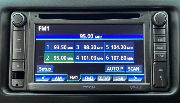 2011 Toyota Corolla Altis VL AT PETROL, Petrol, Automatic, 89,266 km, Infotainment System