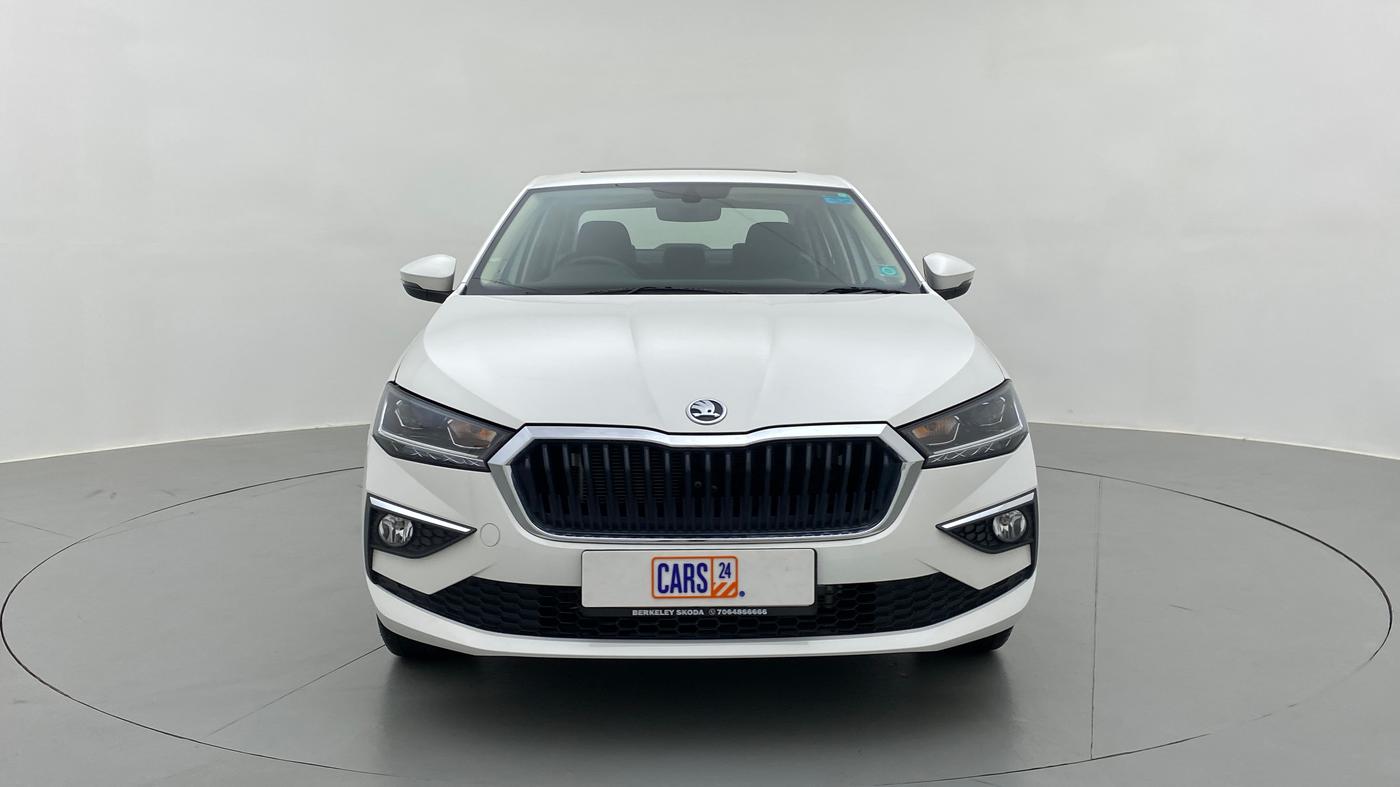 2022 Skoda SLAVIA STYLE 1.0 TSI AT, Petrol, Automatic, 2,129 km, Front