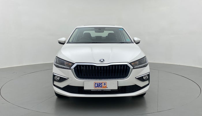 2022 Skoda SLAVIA STYLE 1.0 TSI AT, Petrol, Automatic, 2,129 km, Front