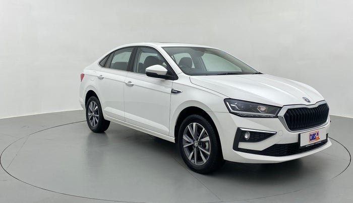 2022 Skoda SLAVIA STYLE 1.0 TSI AT, Petrol, Automatic, 2,129 km, Right Front Diagonal