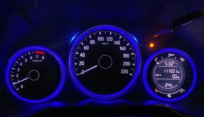 2016 Honda City 1.5L I-VTEC VX, Petrol, Manual, 1,11,496 km, Odometer Image