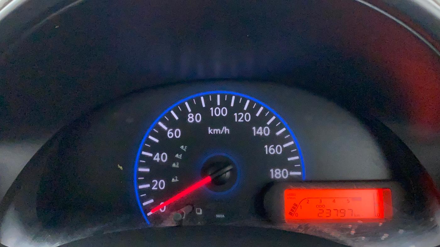 2015 Datsun Go Plus T, Petrol, Manual, 23,797 km, Odometer Image