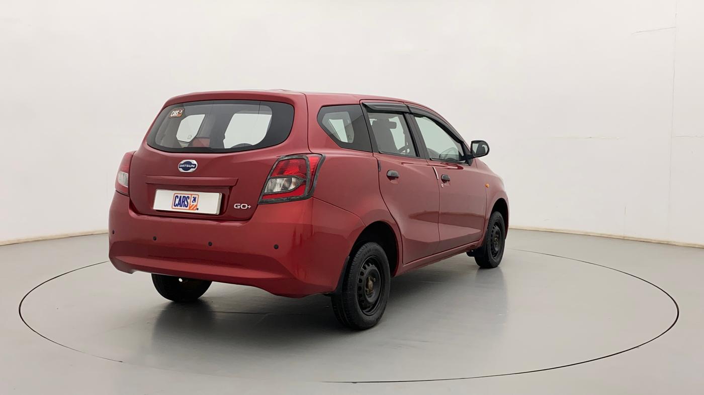 2015 Datsun Go Plus T, Petrol, Manual, 23,797 km, Right Back Diagonal