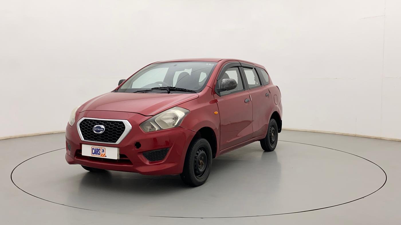 2015 Datsun Go Plus T, Petrol, Manual, 23,797 km, Left Front Diagonal