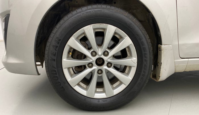 2014 Maruti Ertiga ZDI, Diesel, Manual, 64,384 km, Left Front Wheel