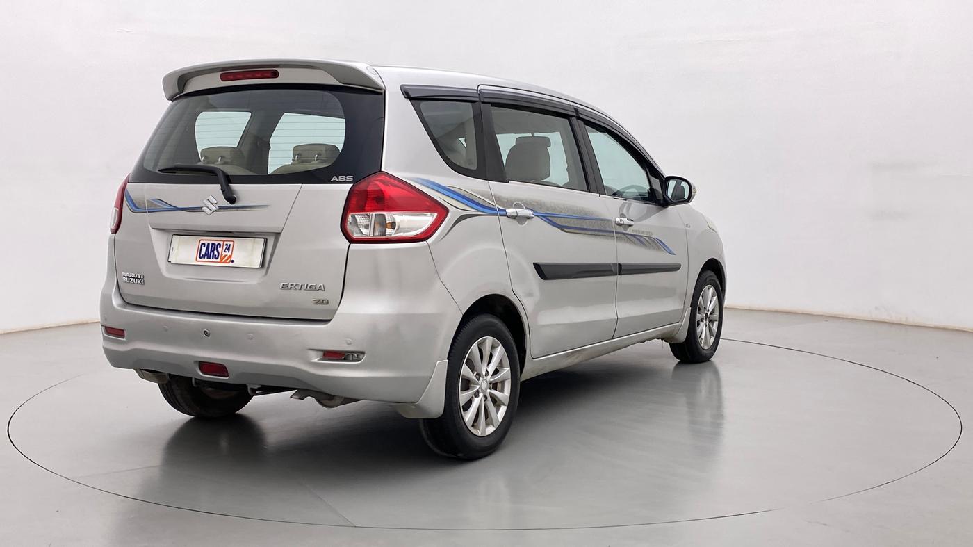 2014 Maruti Ertiga ZDI, Diesel, Manual, 64,384 km, Right Back Diagonal